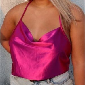 Wild fable metallic tank top